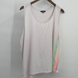 BEBE Sport 2X Rainbow Tank Top